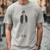 Beautiful Male SVG Graphic A male figure represented as an SVG vector art design.