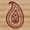 Vector illustration of a classic paisley shape suitable for clipart and stencil designs.