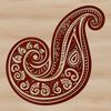 Beautiful Ornate Paisley Design Vector Art A stylized ornate paisley design used as vector art for digital projects.
