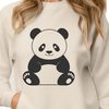 Vector Art of a Panda Bear A realistic illustration of a wild panda bear in vector format.