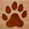 A digital representation of paw prints, ideal for vector design projects.