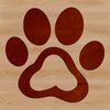 Animal Paw Print Designs A set of animal paw prints in vector format, suitable for various designs and projects.