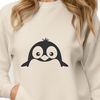 Beautiful Wildlife Design Element A detailed vector drawing of a single penguin in a natural habitat.