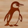 Free Penguin SVG Clip Art Design Illustrated penguin vector graphics designed for digital use.