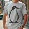 SVG Bird Vector Art Vector illustration of a penguin, suitable for cutting machine designs and digital art.