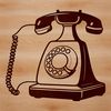 Free Clip Art Phone Icon A simple illustration of a telephone, suitable for vector art projects.
