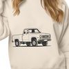 Vehicle Graphics Design Element A high-quality illustration of a rugged pickup truck, ideal for digital design projects.