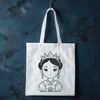 Free Clip Art Princess Image A young female princess in a fantasy setting, suitable for illustration or design projects.