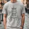 Medieval Princess Vector Art Design A royal female figure in a medieval-inspired gown and crown.