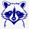 Cute Raccoon Design SVG A high-resolution SVG image featuring a raccoon design suitable for various digital applications.