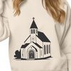 Baptist church iconography, a vector illustration of a place of worship