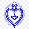 Heart Symbol Icon in Vector Graphics Sacred Heart icon in vector format