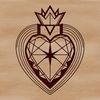 Free SVG Clip Art Image of Sacred Heart Religious icon of the Sacred Heart in vector format.