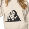 Free Rock Illustration SVG File A 2D graphic illustration of a rock, created as an SVG vector art file.