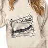 Simple Vector Row Boat Illustration A simple row boat illustration designed as a vector graphic.