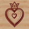 Beautiful Vector Design Religious Icon Religious symbol illustration with Sacred Heart design