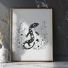 Cute Salamander Clip Art An SVG graphic of a salamander, suitable for digital design projects.