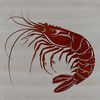 Free Vector Shrimp Image Vector illustration of a shrimp, a common seafood animal.