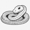 Slim reptile with scaly texture A reptilian animal with scaly skin and a long slender body.