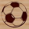 Football Illustration Vector Graphic Illustration of a football ball in vector format