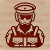 Soldier Vector Art A vector graphic representation of a soldier, suitable for various uses including cutting machines or stencils.