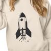 Cool Space Rocket Vector Graphics Illustrated vector design of a futuristic spaceship in space