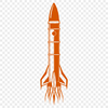 Beautiful Spacecraft Design A sleek spaceship design with detailed elements, suitable for digital cutting machines like Cricut or laser cutters.