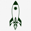 Cosmic Explorer Vector Design Illustrative vector design of a futuristic spaceship exploring the cosmos in space.