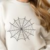 Vibrant Spider Web Design A stylized illustration of a spider web, created using vector graphics, suitable for various design applications.