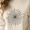 Vector Art of a Beautiful Web A detailed vector illustration of a spider web in various dimensions and angles.