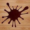 Fun Splashy Clip Art Graphic A colorful vector illustration of a splat shape, suitable for use in graphic design and digital crafting.