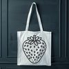Fresh Strawberry Vector Icon A high-quality, digital representation of a strawberry fruit.