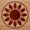 Simple Sunflower Vector Art A vector illustration of a single tall sunflower flower with delicate lines and details.