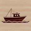 Beautiful Boat Illustration for Graphic Design A vector illustration of a boat, suitable for graphic design projects.