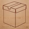 Geometric Shape Vector Art A 2D geometric shape with rectangular form, suitable for digital design and cutting purposes.