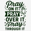 Inspirational Vector Quote Design Religious quote illustration in vector format with inspirational message