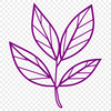 Free SVG Clip Art for Personal and Commercial Use A single leaf illustration created in vector format.