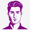 Free Vector Man Outline Clipart A simple male silhouette in vector format, suitable for digital cutting machines like Cricut or laser cutters.