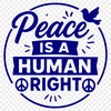 A collection of inspirational quotes promoting peace and opposition to war in a clean and minimalist vector format.