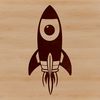 Futuristic Spacecraft Design SVG Image A futuristic illustration of a spaceship soaring through the galaxy, designed with precision vectors.