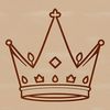 Regal Crown Graphics A graphic representation of a regal crown for cutting machines like Cricut or laser cutters.