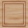 A basic outline of a frame made from connected lines and curves.