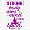 Inspiring Yoga Quotes Design Illustrative yoga quotes design with inspirational text, suitable for various uses.
