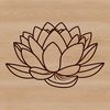 Elegant Botanical Design An intricately detailed vector design of the lotus plant, often used as clip art or template for digital projects.