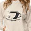 Free SVG Clip Art Teapot A stylized illustration of a teacup, designed as a vector graphic.