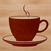 Tea Time Delight A simple vector teacup design for digital crafting.