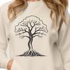 Beautiful Stylized Tree Clipart A stylized illustration of a tree in vector format, suitable for various uses including commercial and personal projects.