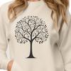 Detailed Tree Graphic for Digital Design A detailed graphic representation of a tree for use in digital design projects.