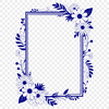 Customizable SVG Border A digital frame design created in vector format for editing and customization.