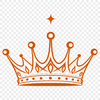 Free Vector Crown Illustration Illustrative crown design created in vector format using SVG technology.